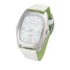 Chronotech Green Leather Dress Watch