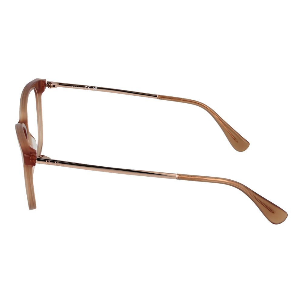 Max Mara Brown Acetate Glasses (Frames) - Image 4
