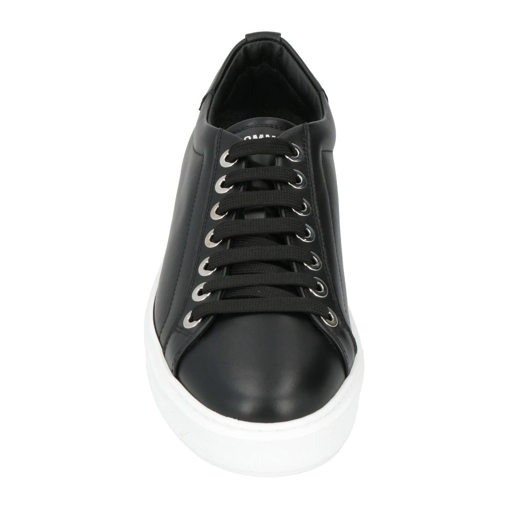 Les Hommes Black Calfskin Sneaker - Image 4