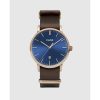 Cluse Brown Leather Dress Watch