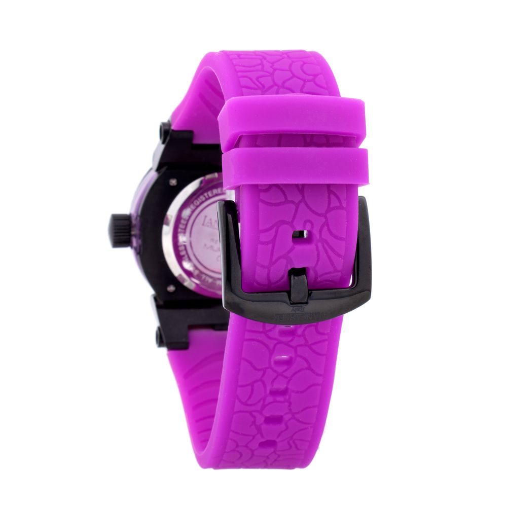 Lancaster Purple Synthetic Sport Watch - Image 2