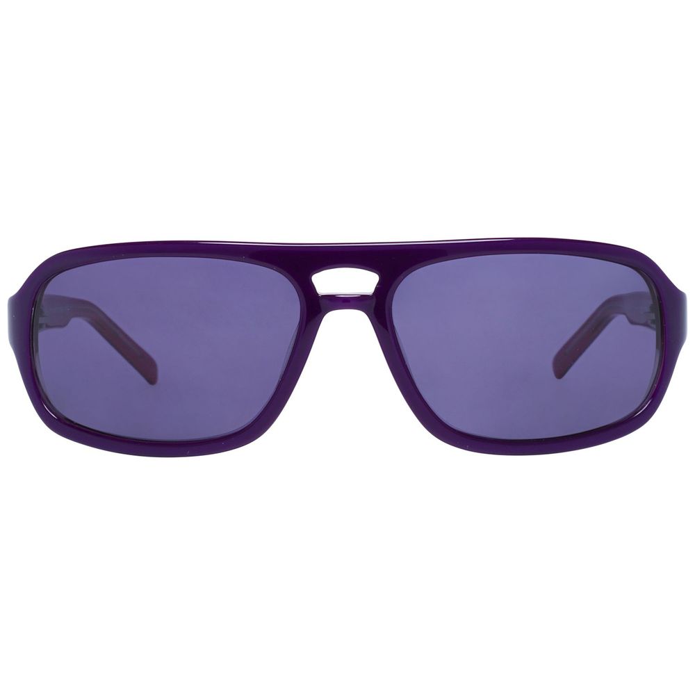 More & More Purple Plastic Sunglasses - Image 2