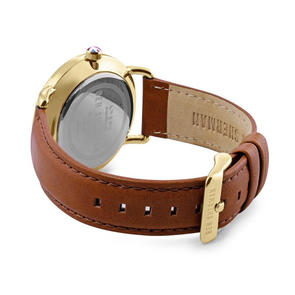 Ben Sherman Brown Leather Dress Watch - Image 2