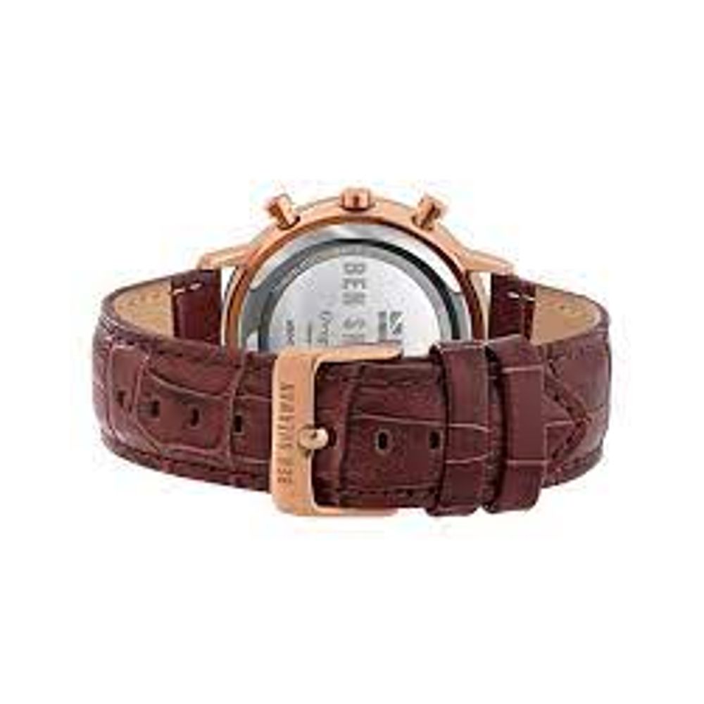 Ben Sherman Brown Leather Dress Watch - Image 2