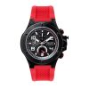 Bobroff Red Rubber Sport Watch