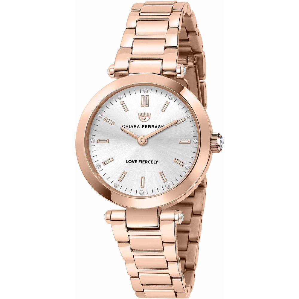 Chiara Ferragni Multicolor Stainless Steel Dress Watch