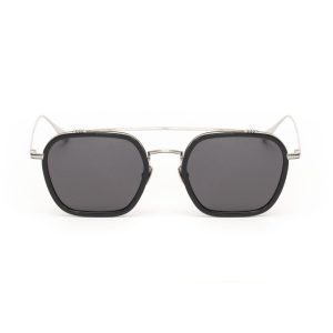 Belstaff Gray Stainless Steel Sunglasses