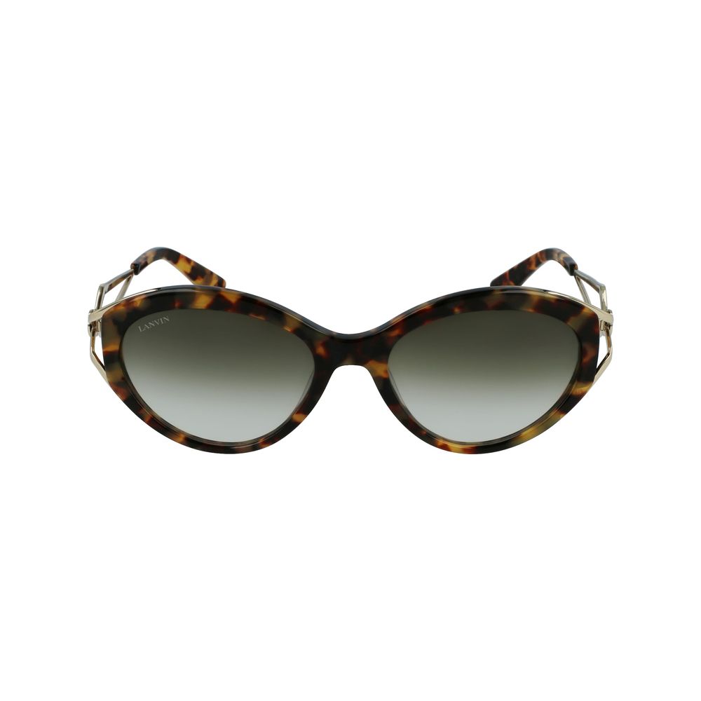 Lanvin Brown Acetate Sunglasses - Image 2