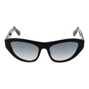 GCDS Black Acetate Sunglasses