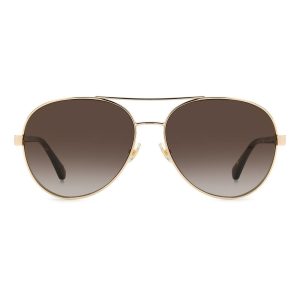 Kate Spade Gold Metal Sunglasses