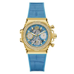 Guess Blue Synthetic Sport Watch