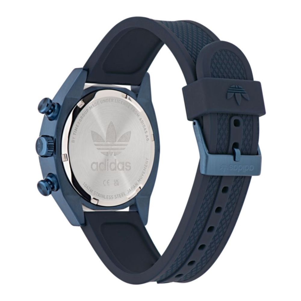 Adidas Black Synthetic Sport Watch - Image 2