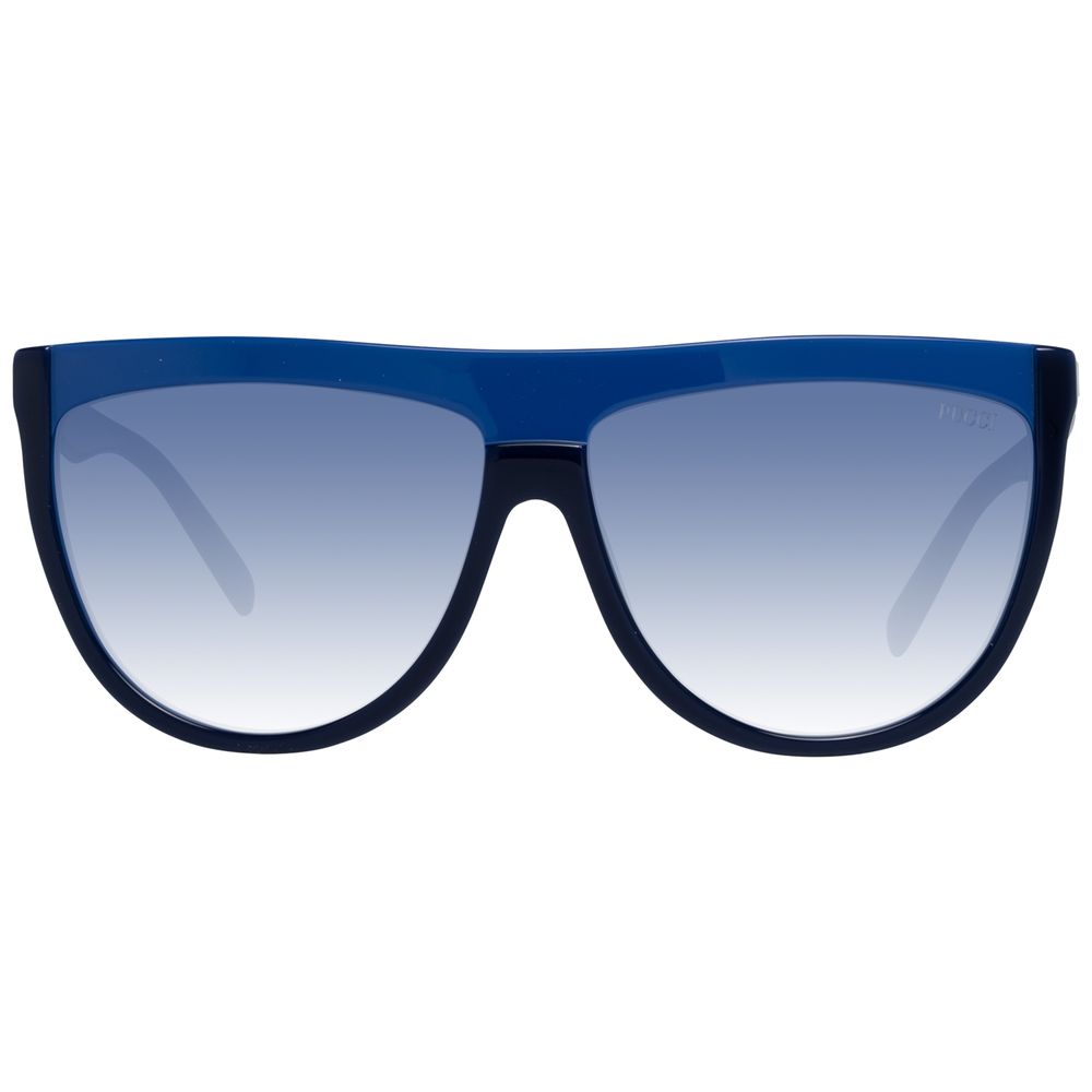 Emilio Pucci Blue Plastic Sunglasses - Image 2