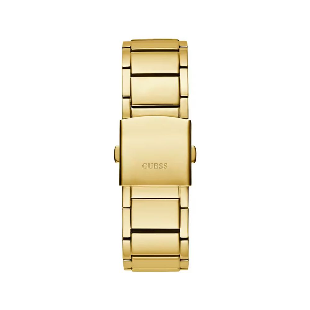 Guess Gold Stainless Steel Dress Watch - Image 3