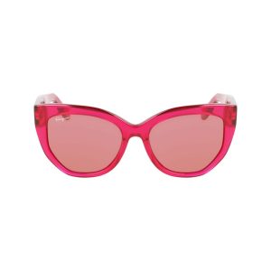 Ferragamo Red Acetate Sunglasses