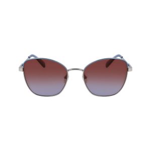 Longchamp Gray Metal Sunglasses