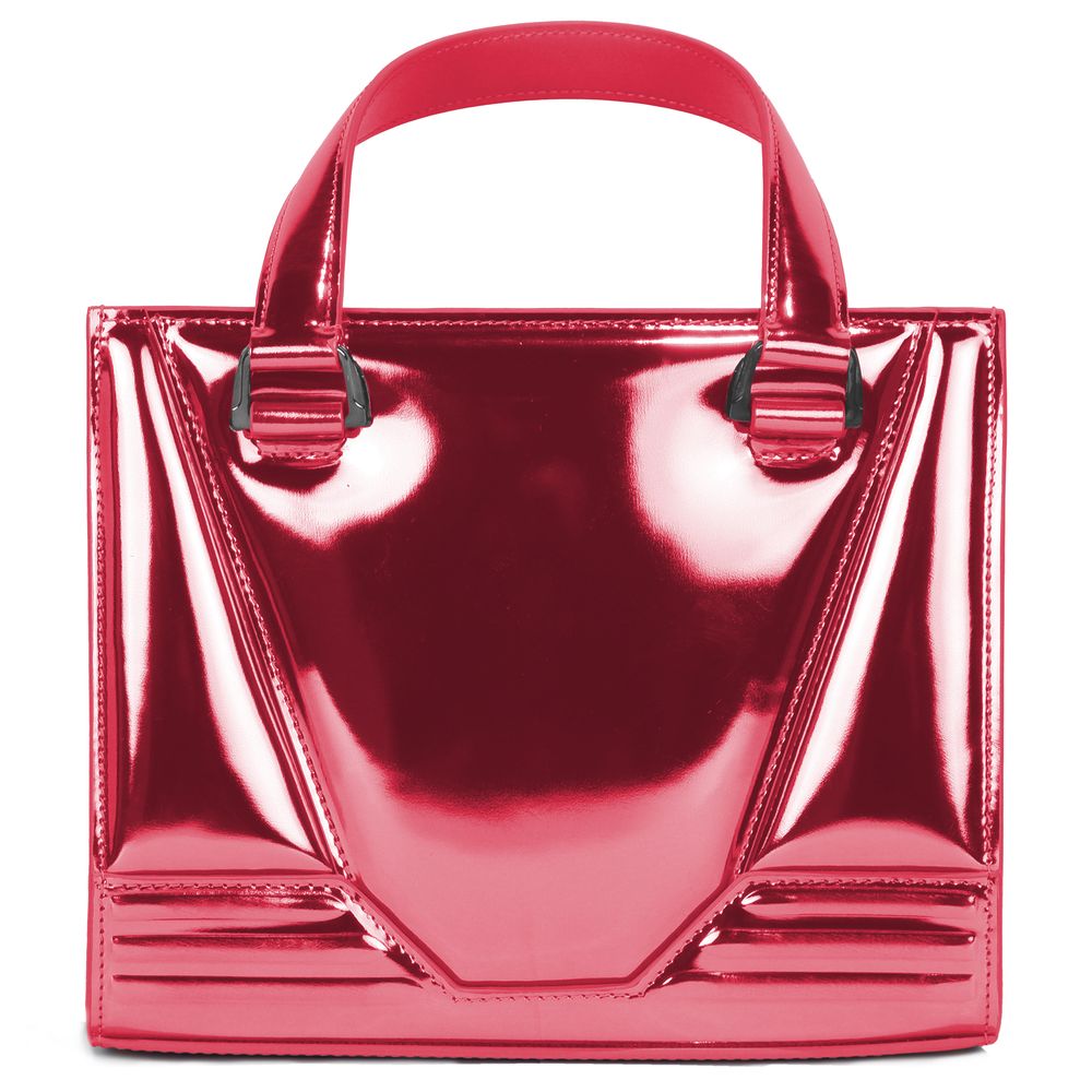 Ferrari Fuchsia Leather Women Handbag - Image 3
