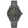 Police Black Stainless Steel Dress Watch