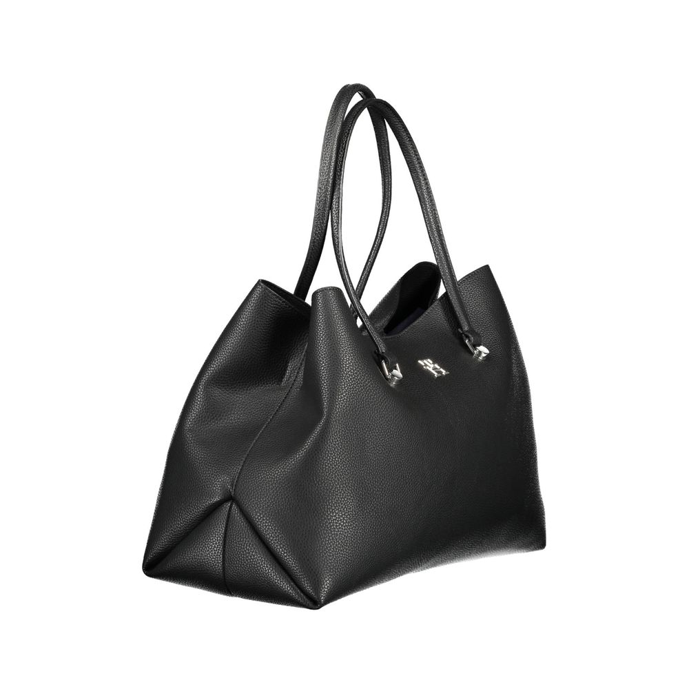 Tommy Hilfiger Black Polyester Women Handbag - Image 3