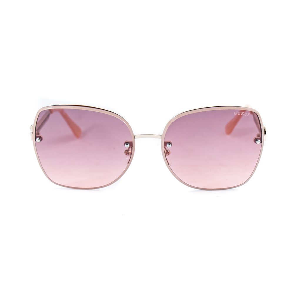Guess Gold Metal Sunglasses - Image 2