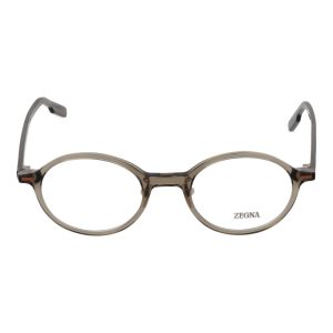 Ermenegildo Zegna Gray Plastic Glasses (Frames)