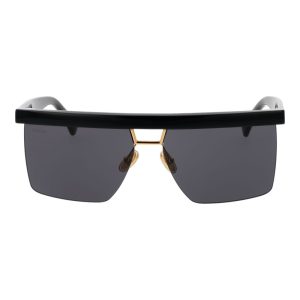 Max Mara Black Stainless Steel Sunglasses