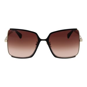 Max Mara Black Metal Sunglasses