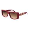 Guess Red Stainless Steel Sunglasses