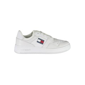 Tommy Hilfiger White Polyester Sneaker