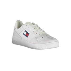 Tommy Hilfiger White Polyester Sneaker