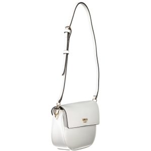 Guess Jeans White Polyethylene Handbag