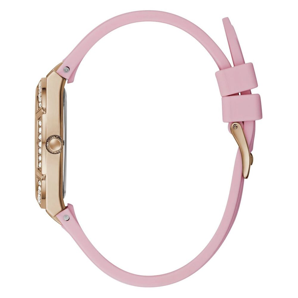 Guess Multicolor Rubber Dress Watch - Image 2