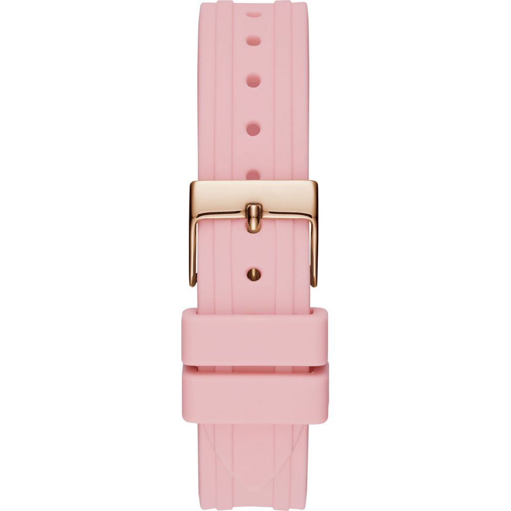Guess Multicolor Rubber Dress Watch - Image 3