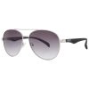 Kenneth Cole Gray Metal Sunglasses