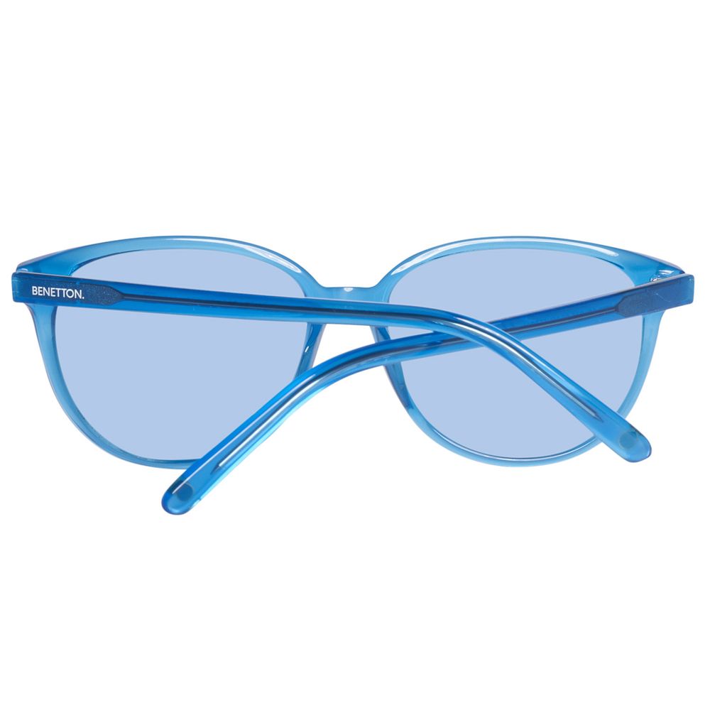 Benetton Blue Plastic Sunglasses - Image 3