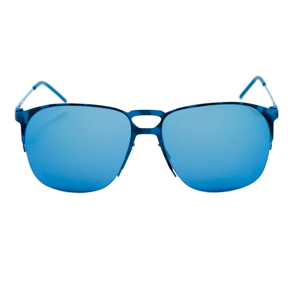 Italia Independent Blue Metal Sunglasses - Image 2