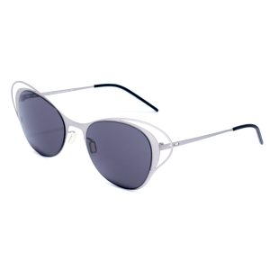 Italia Independent Silver Metal Sunglasses