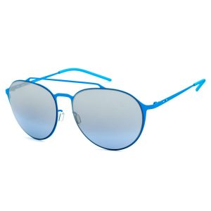 Italia Independent Blue Metal Sunglasses