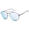 Italia Independent Gray Metal Sunglasses