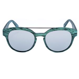 Italia Independent Green Acetate Sunglasses