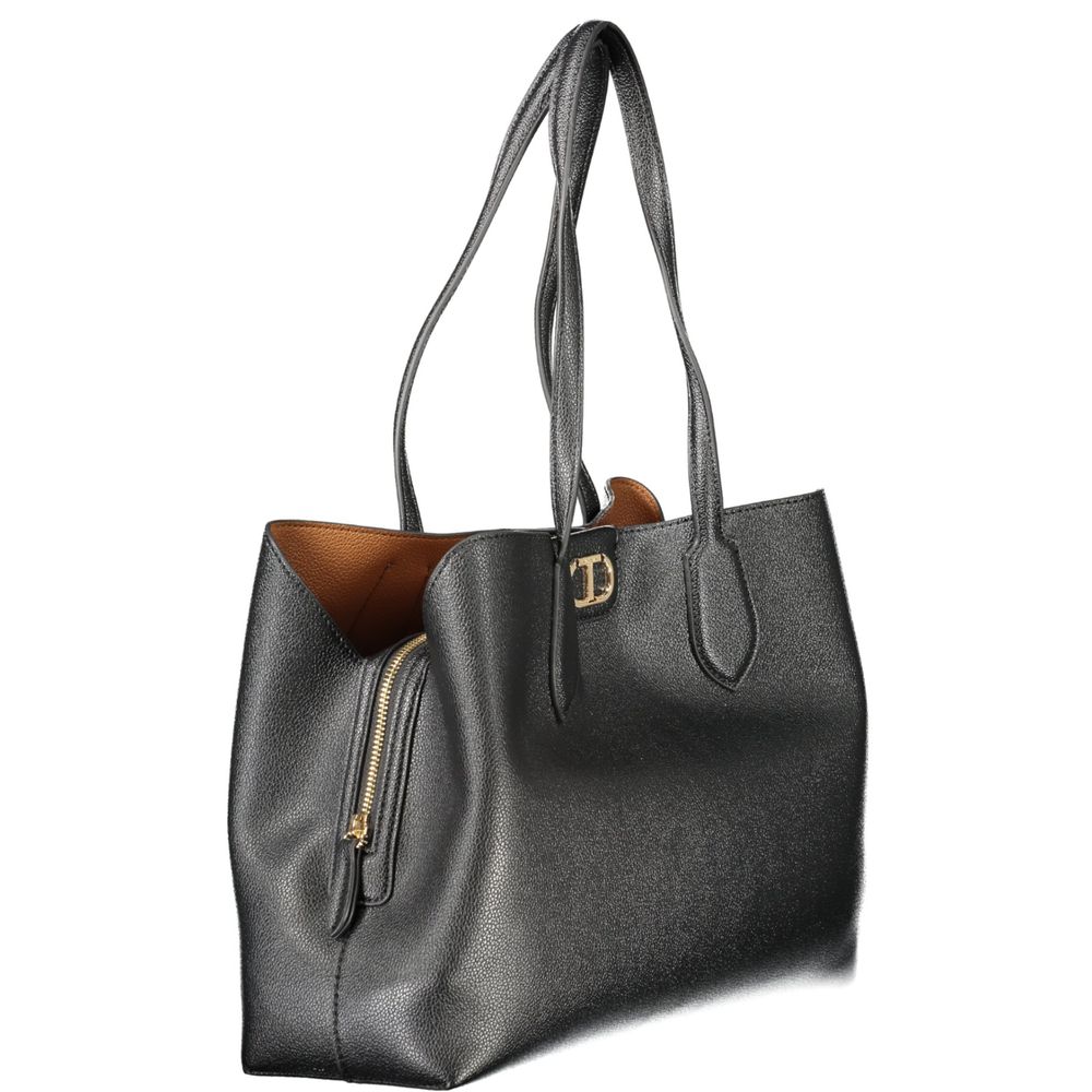 Twinset Black Polyethylene Women Handbag - Image 3