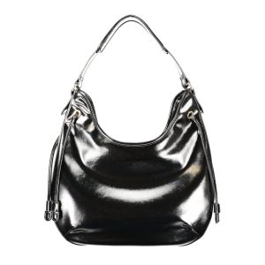 Twinset Black Polyethylene Women Hobo Bag