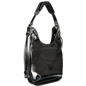 Twinset Black Polyethylene Women Hobo Bag