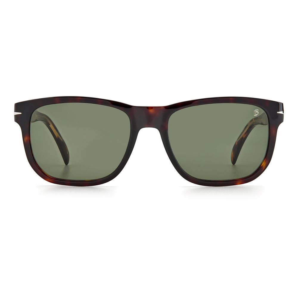 David Beckham Brown Acetate Sunglasses - Image 2