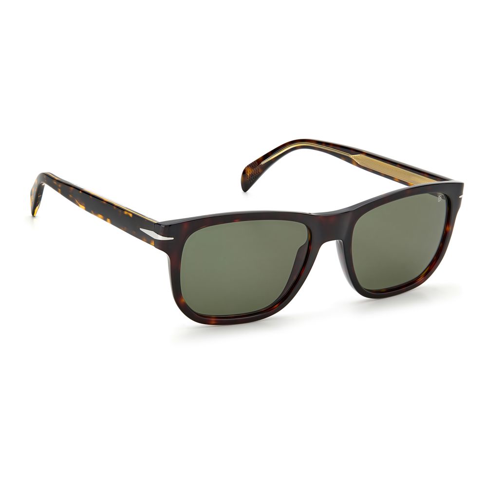David Beckham Brown Acetate Sunglasses - Image 3