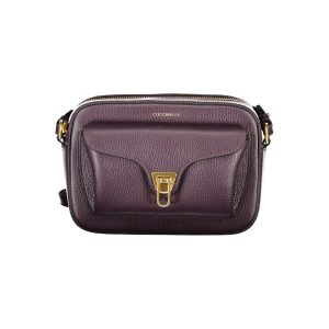 Coccinelle Purple Leather Women Handbag