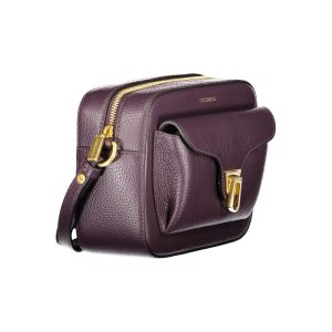 Coccinelle Purple Leather Women Handbag
