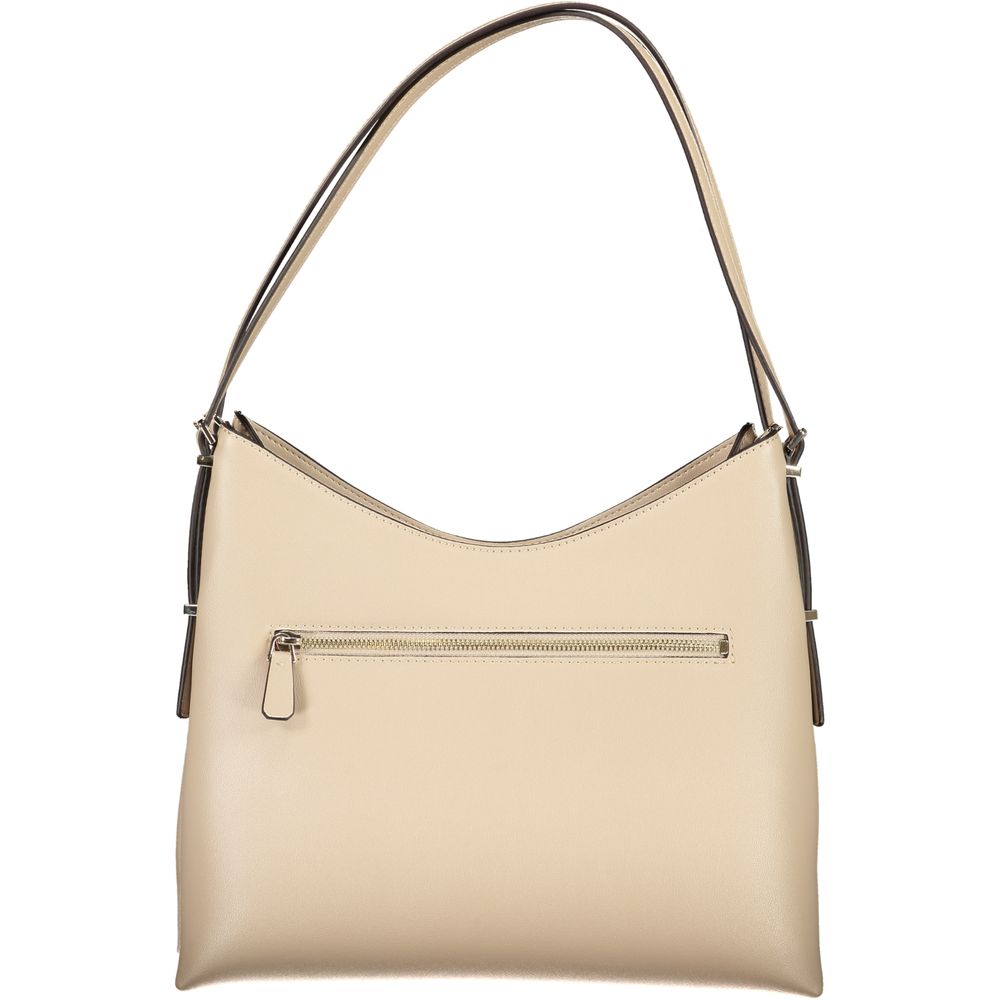 Guess Jeans Beige Polyethylene Women Handbag - Image 2