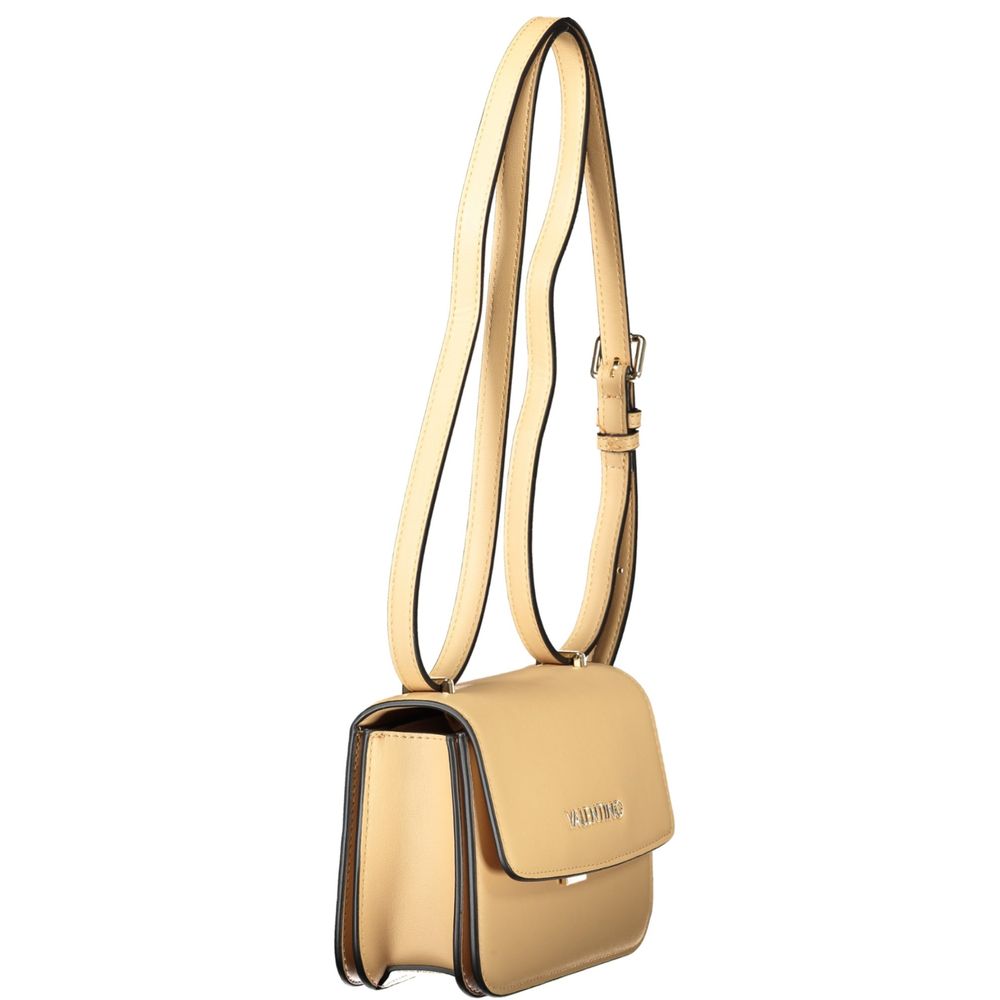 Mario Valentino Beige Polyurethane Women Handbag - Image 3