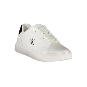 Calvin Klein White Leather Men Sneaker